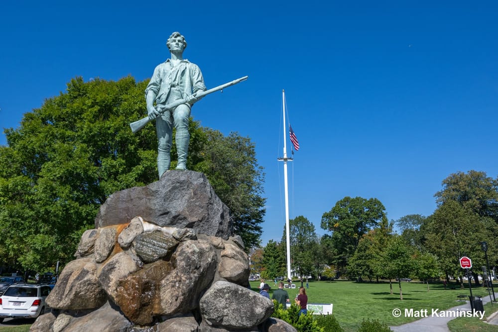 Vandalism Reported at Lexington Battle Green Flagpole post image