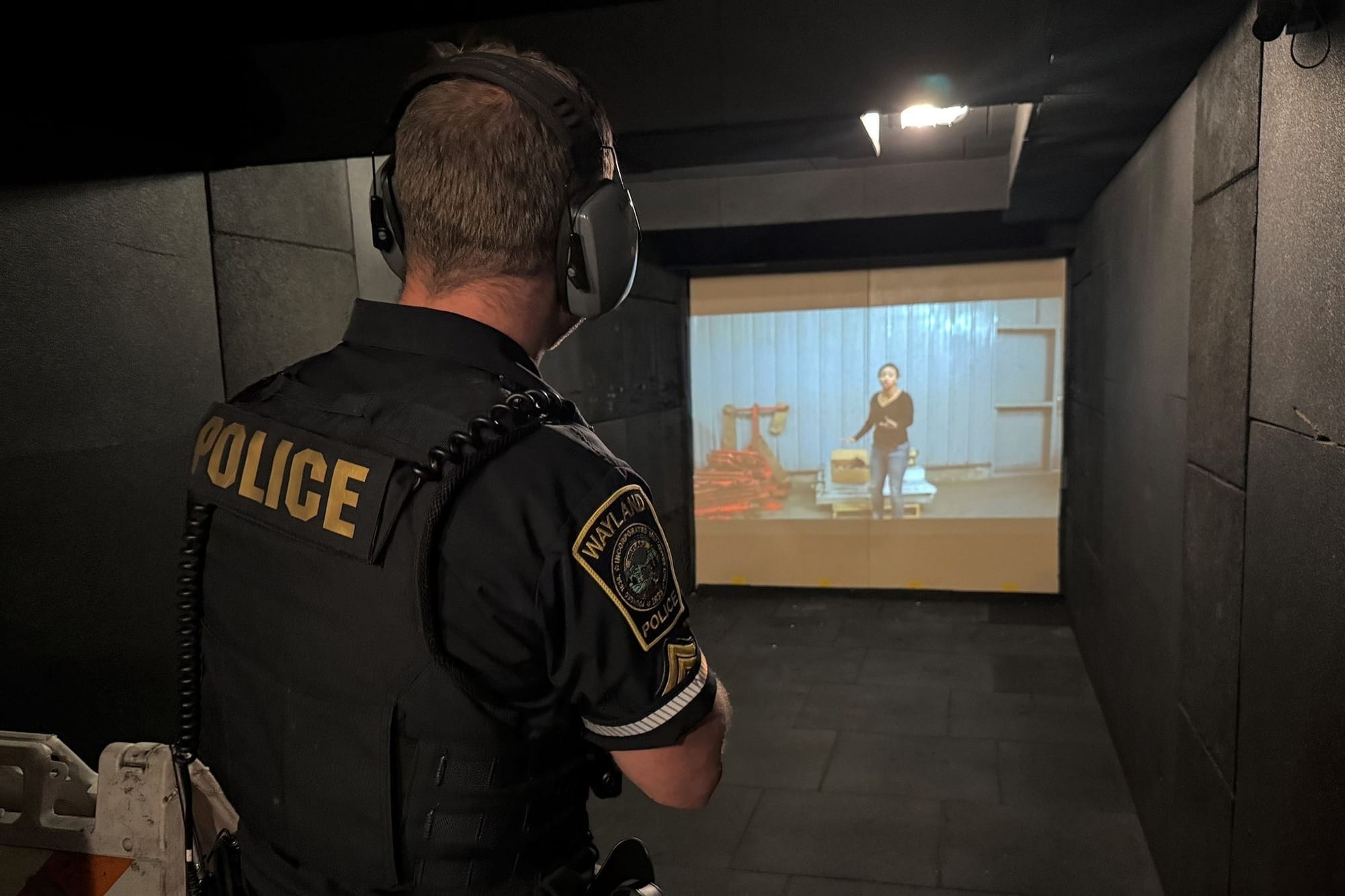 Wayland Police Complete Scenario-Based Training with Middlesex Sheriff’s Office Mobile Unit