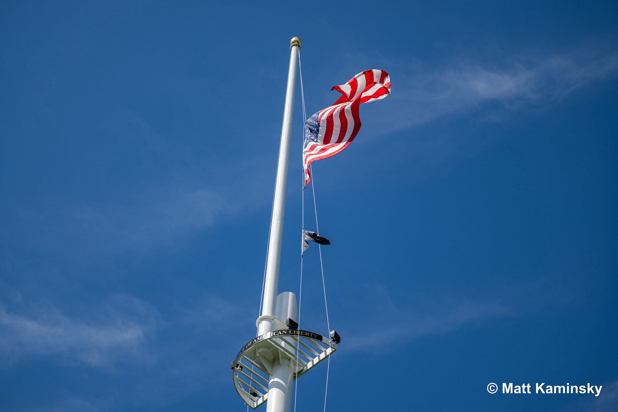 Vandalism Reported at Lexington Battle Green Flagpole Following National Mourning Order