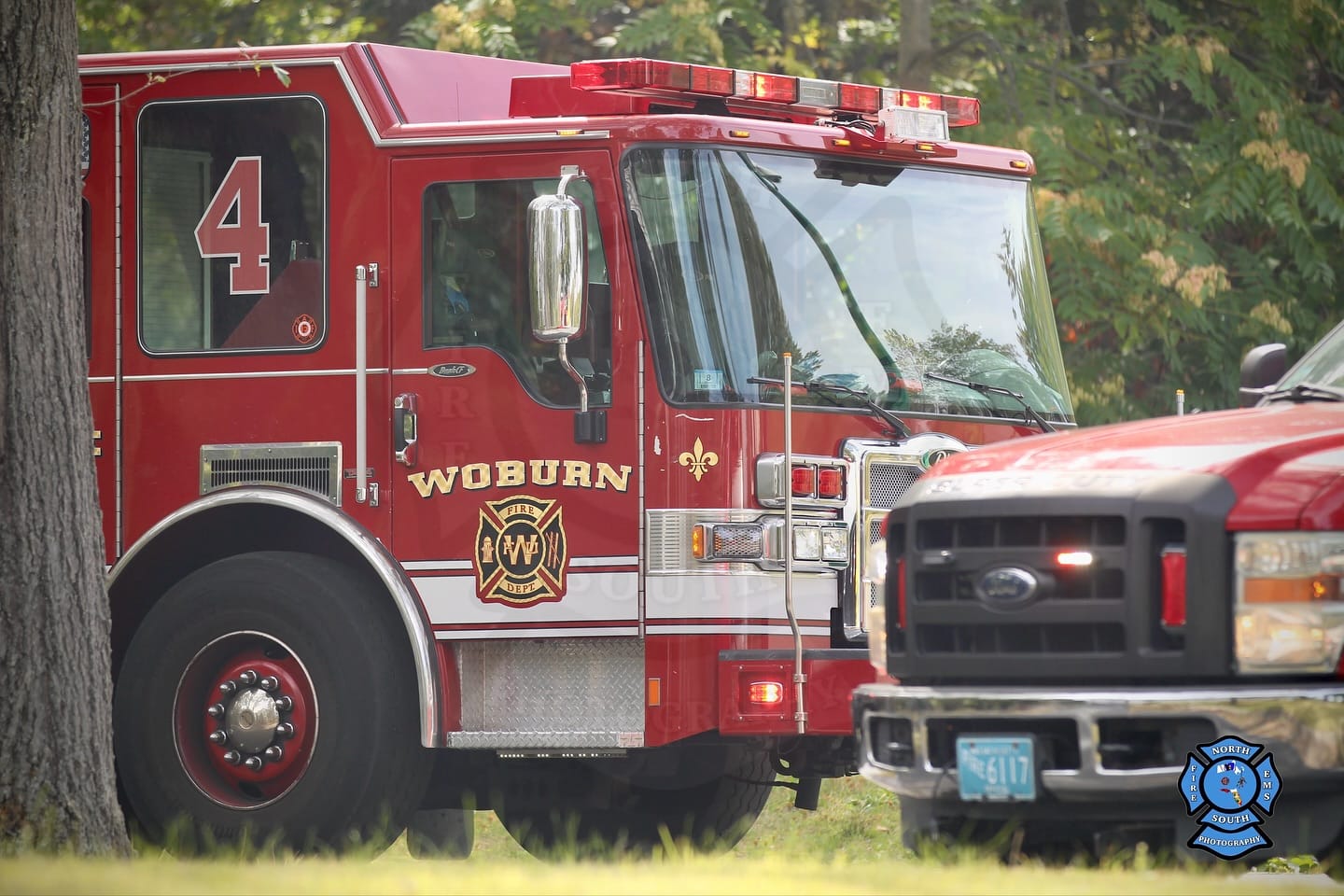 Woburn Firefighters Contain Midday Brush Fire Behind North Warren Avenue